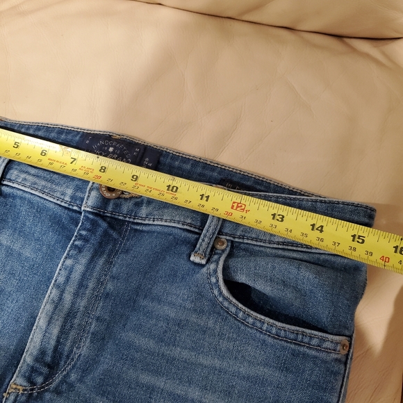 Lucky brand 8 high rise denim distressed jeans stretch pants bridgette skinny - Picture 15 of 15